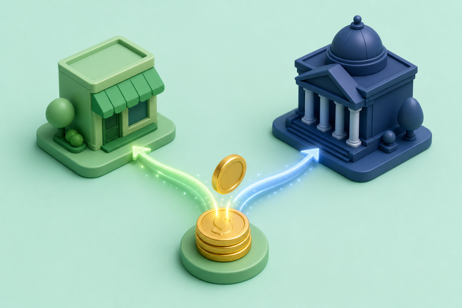 Diagrama do split payment