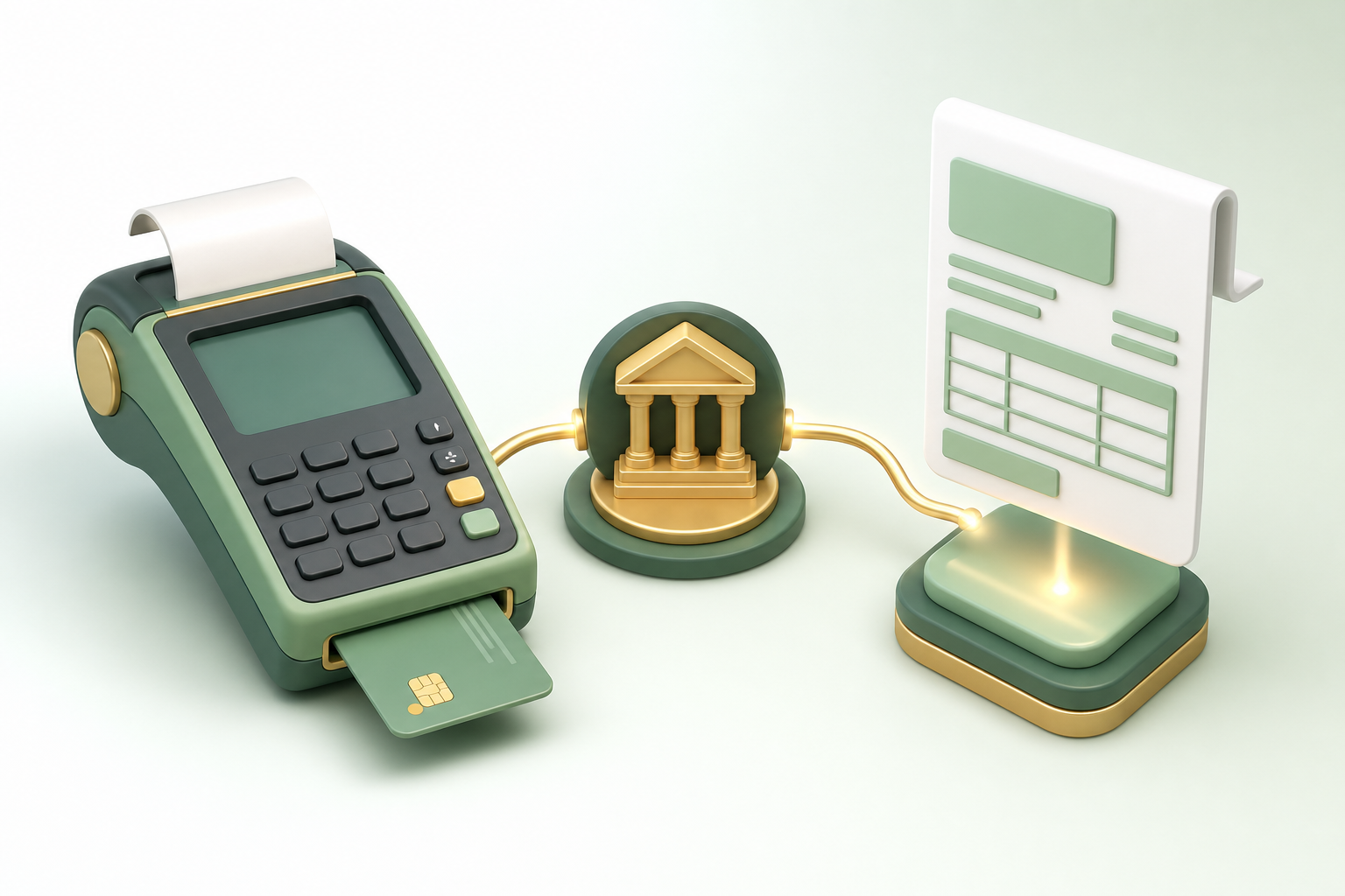 Fluxo: POS/TEF vincula pagamento à NF-e/NFC-e e a Sefaz cruza os dados